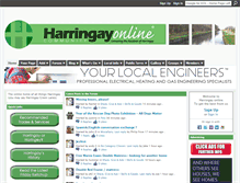 Tablet Screenshot of harringayonline.com